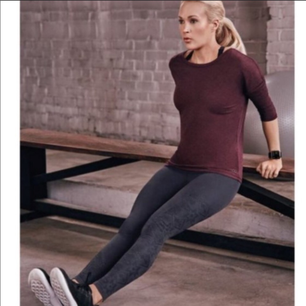 Calia by Carrie Underwood Lazer Cut Leggings S